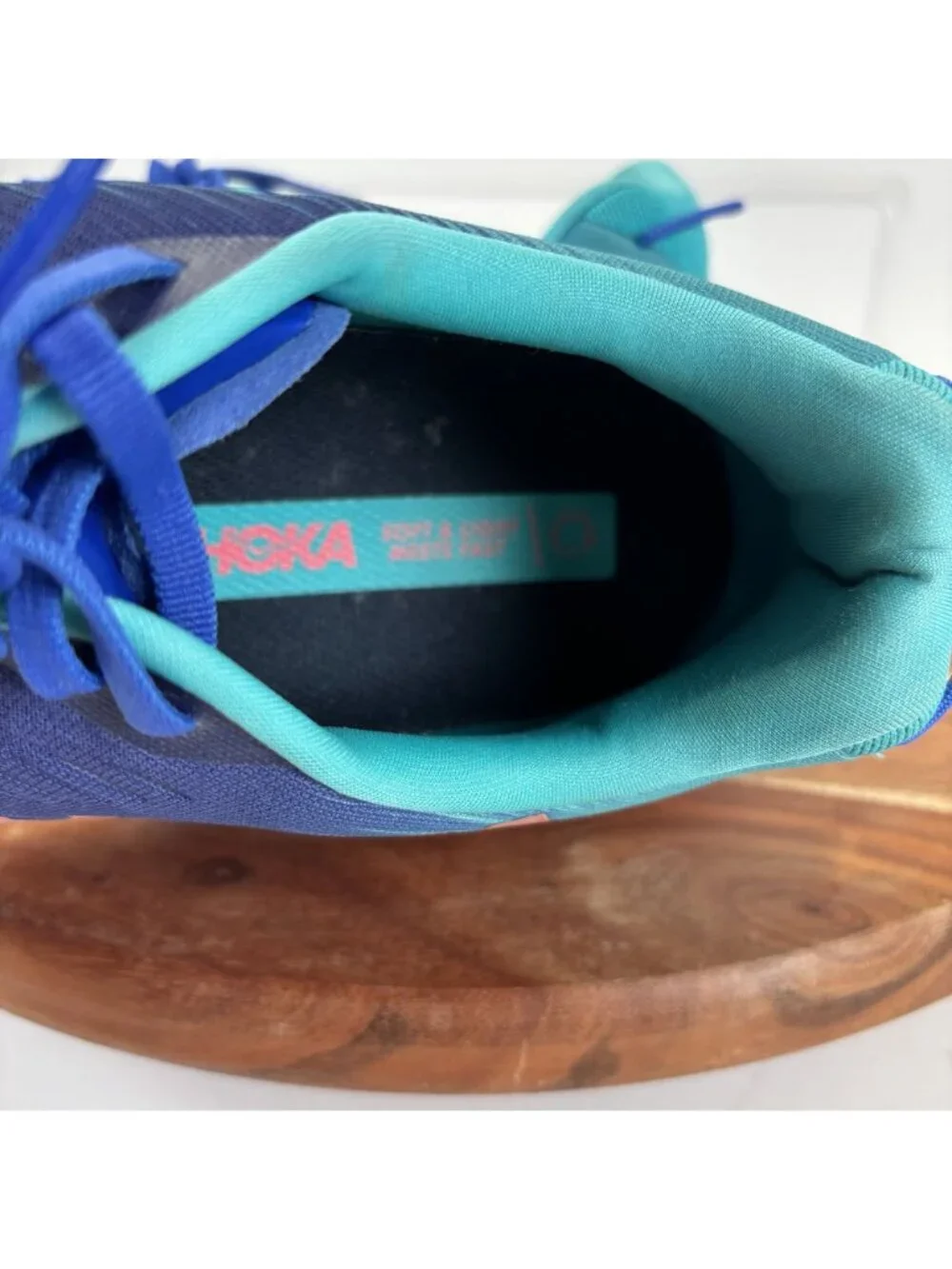 Hoka One One Rincon 3 Bellwether Blue Ceramic Women's Size 9.5 B Running Shoes - Picture 9 of 11
